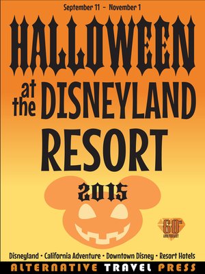cover image of Halloween at the Disneyland Resort 2015